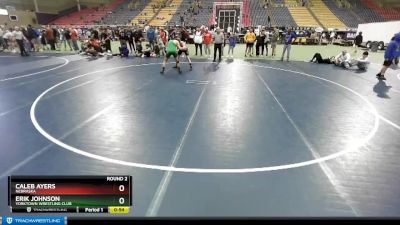 70 lbs Round 2 - Erik Johnson, Yorktown Wrestling Club vs Caleb Ayers, Nebraska