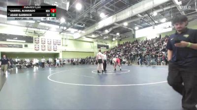 190 lbs Cons. Round 2 - Adam Garbisch, Cleveland vs Gabriel Alvarado, MONROE