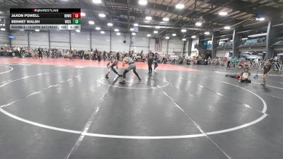 110 lbs Round 3 - 12:30pm Saturday - Bennet Walsh, West Coast Elite vs Jaxon Powell, Rough House W.C., CA