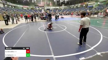 69 lbs Quarterfinal - Gavin Gorzalka, Sheidan WC vs Stihl Ballard, DC Wrestling