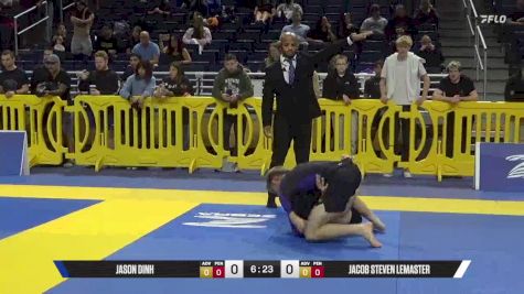 Jacob Steven Lemaster vs Jason Dinh 2025 Pan IBJJF Jiu-Jitsu No-Gi Championship