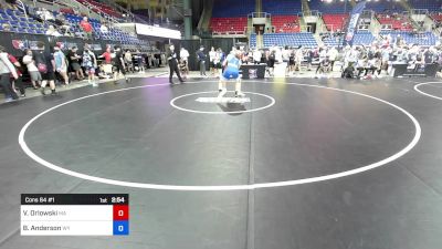 175 lbs Cons 64 #1 - Vincenzo Orlowski, MA vs Bridger Anderson, WY