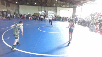 64 lbs Round Of 16 - Rocket McGirt, Locust Grove Youth Wrestling vs Braxton Morris, North Desoto Wrestling Academy