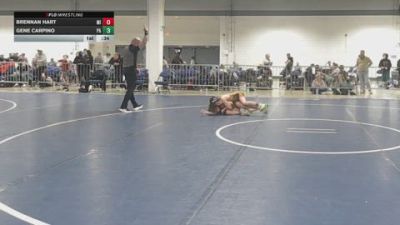 90 lbs Consi Of 8 #1 - Brennan Hart, MI vs Gene Carpino, PA