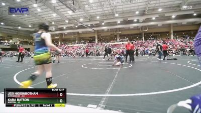 115 lbs Quarterfinal - Kara Batson, Norton vs Jesi Higginbotham, Hutchinson