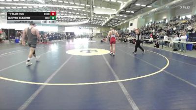165 lbs Quarterfinal - Hunter Cleaver, Centenary (nj) vs Tyler Roe, Stevens Tech