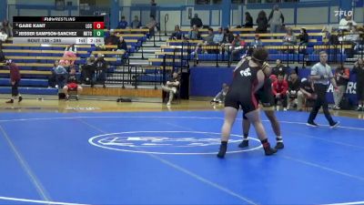 285 lbs Semifinal - Jeisser Sampson-Sanchez, Fort Hays Tech Northwest College vs Gabe Kant, Labette Community College