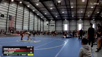 164 lbs Cons. Round 2 - Julia Champ, Indiana Inferno vs Mary Ellen Zapata, B.A.M. Training Center