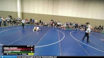 126 lbs Quarterfinal - Diesel Knudsen, Sanderson Wrestling Academy vs Matthew Longdon, NM Bad Boyz