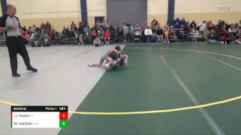 65 lbs Semifinal - Jett Foster, MN Elite vs Macyn Gardner, Legends Of Gold