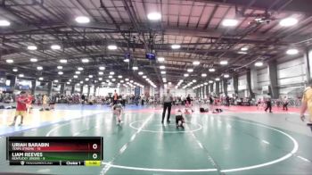 68 lbs Rd# 9- 2:15pm Saturday Final Pool - Liam Reeves, Kentucky Jokers vs Uriah Barabin, Terps Xtreme