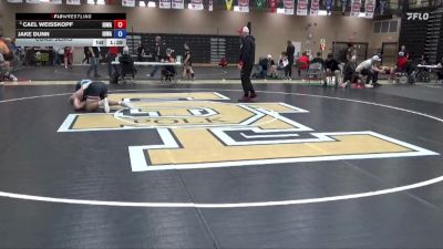 157 lbs Cons. Semis - Cael Weisskopf, Iowa vs Jake Dunn, Iowa