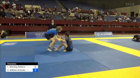 Luke Sterling Patterson vs Cody William Kretzler 2024 Pan IBJJF Jiu-Jitsu No-Gi Championship