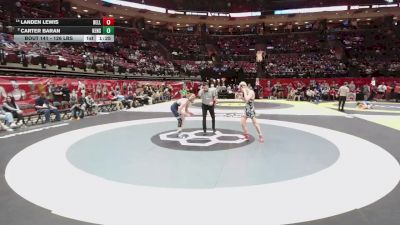 126 lbs Champ. Rd Of 16 - Carter Baran, Kenston vs Landen Lewis, Bellevue