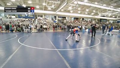 88 lbs Quarterfinal - Ledger Jones, Northside Wrestling Club vs Ryder Yates, Delta Wrestling Club