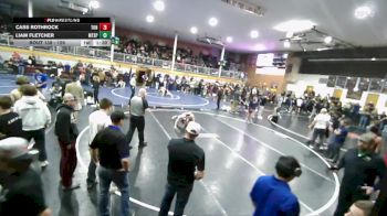 126 lbs Champ. Round 2 - Cass Rothrock, Tonasket vs Liam Fletcher, Mt. Spokane