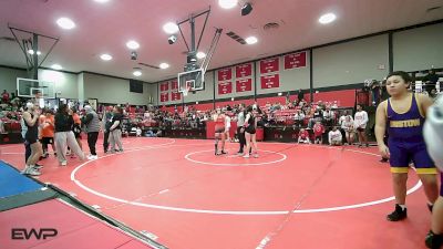 110 lbs Quarterfinal - Brynlie Hicks, Coweta vs Ella Brunson, Hilldale