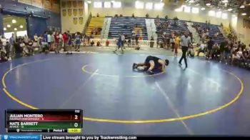132 lbs Semis & Wb (16 Team) - Nate Barrett, Attack vs Julian Montero, Maximum Performance