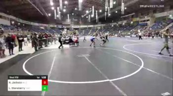 126 lbs Round Of 32 - Nate Jackson, Mile High WC vs Logan Stansberry, Flathead Valley WC