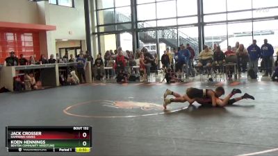 B-20 lbs Cons. Round 1 - Jack Crosser, Hammerin Hawks vs Koen Hennings, Benton Community Wrestling