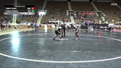 1A-4A 120 Champ. Round 2 - Philip Cordle, Bayshore Christian School vs Jerry Lopez, Walter Wellborn