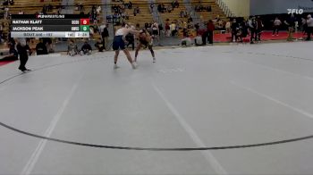 197 lbs Cons. Semi - Jackson Peak, UW-Eau Claire vs Nathan Klatt, Saint Cloud State