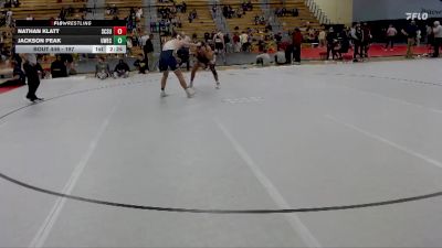 197 lbs Cons. Semi - Jackson Peak, UW-Eau Claire vs Nathan Klatt, Saint Cloud State