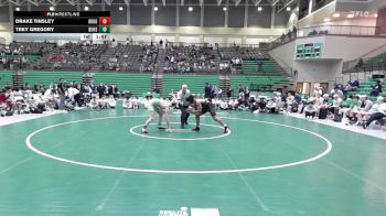 157 lbs Semis & 3rd Wb (16 Team) - Drake Tinsley, Brookwood vs Trey Gregory, Buford HS