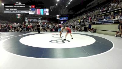 110 lbs Cons. Rd Of 16 - Samantha Van Der Weken, VA vs Mai Graham, PA
