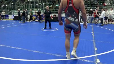 285 lbs 1st Place Match - Brady Hagan, Ubasa Trained vs Gable Eddy, Indee Mat Club