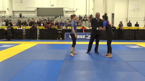 Jessica Dannette Ramos vs Megan Yvonne Muretta 2025 World IBJJF Jiu-Jitsu No-Gi Championship