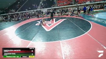 77 lbs Semifinal - Chasson Bail, Idaho vs Napoleon Aniciete, Nevada