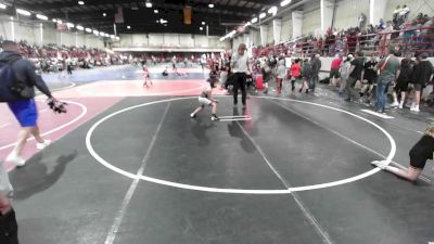 74 lbs Quarterfinal - Lily Boothe, NM Beast vs Damon Aguirre, Alamosa