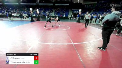 150 lbs Round Of 64 - Troy Greaney, Leominster vs Yavian Sanchez Avelar, Methuen