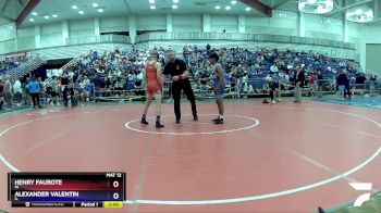 120 lbs Champ. Round 1 - Henry Faurote, IN vs Alexander Valentin, IL