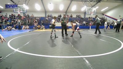 90 lbs Final - Leland Holden, Ponca City Wildcat Wrestling vs Noah Shuemake, Viking Wrestling Club