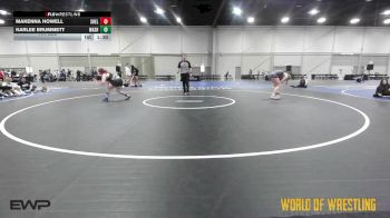 150 lbs Rr Rnd 1 - Makenna Howell, Shelton Wrestling Academy 7-12 vs Karlee Brummett, Washington 7-12