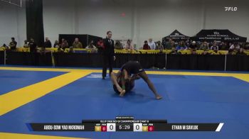 Ethan M Savluk vs Abou-Sow Yao Nkromah 2026 Pan IBJJF Jiu-Jitsu No-Gi Championship
