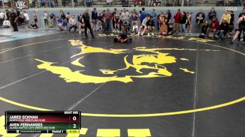 92 lbs 3rd Place Match - Jared Eckman, North Pole Wrestling Club vs Aven Fernandes, Alaska Battle Cats Wrestling Club