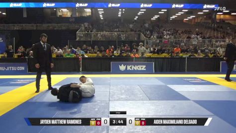 Aiden Maximiliano Delgado vs Jayden Matthew Ramones 2025 Pan Kids Jiu-Jitsu IBJJF Championship
