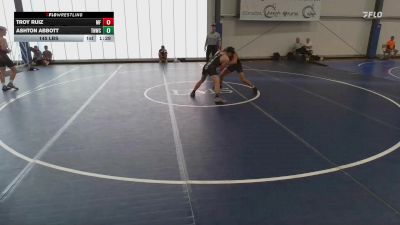 145 lbs Rr Rnd 2 - Troy Ruiz, MF Dynasty vs Ashton Abbott, TNWC White