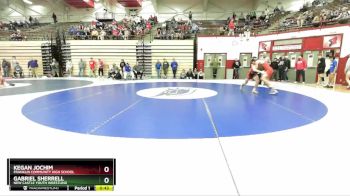 132 lbs Cons. Round 6 - Gabriel Sherrell, New Castle Youth Wrestling vs Kegan Jochim, Franklin Community High School