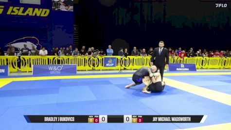 Jay Michael Wadsworth vs Bradley J Bukovics 2025 Pan IBJJF Jiu-Jitsu No-Gi Championship