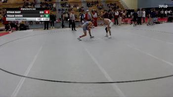 133 lbs Semifinal - Ethan Bast, Saint Cloud State vs Tegan Sherk, Iowa Central Community College