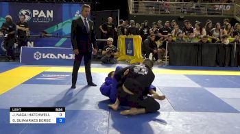 JACKSON NAGAI HATCHWELL JUNIOR vs GUILHERME GUIMARAES BORGES OLIMP 2024 Pan Jiu Jitsu IBJJF Championship