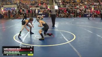 82 lbs Quarterfinal - Ryan Miller Ne4/5, Lake Catholic Wrestling Club vs Luke Donahue Ne1/5, Donahue Wrestling Academy