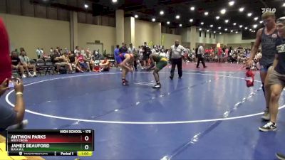 175 lbs Cons. Round 3 - James Beauford, B.R.A.W.L vs Antwon Parks, Holy Cross