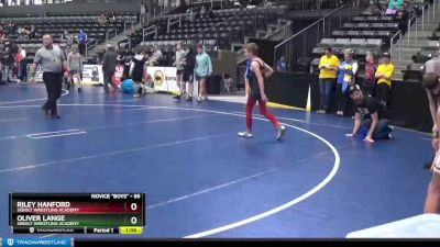 85 lbs 7th Place Match - Riley Hanford, Sebolt Wrestling Academy vs Oliver Lange, Sebolt Wrestling Academy