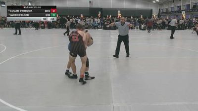 138 lbs Cons. Sub-semis - Jaxon Felker, Bear Cave vs Logan Svoboda, NWTC