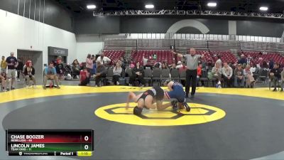 139 lbs Semis & 1st Wrestleback (8 Team) - Chase Boozer, Rebellion vs Lincoln James, Team Ohio